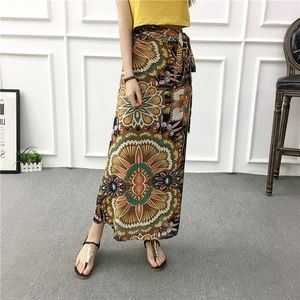 Thai style wrap around skirts